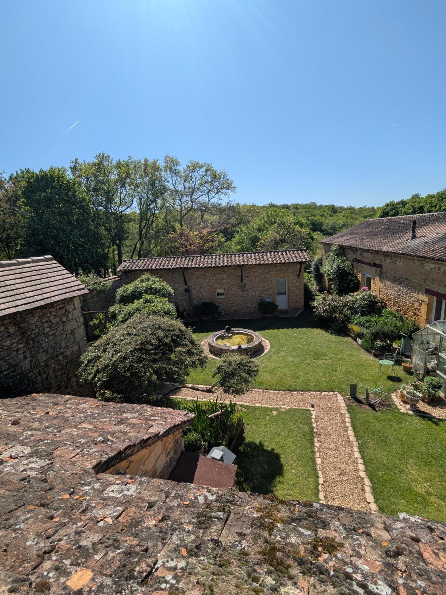La Borie Du Chevrier Hotel Sainte-Croix-de-Beaumont Екстериор снимка